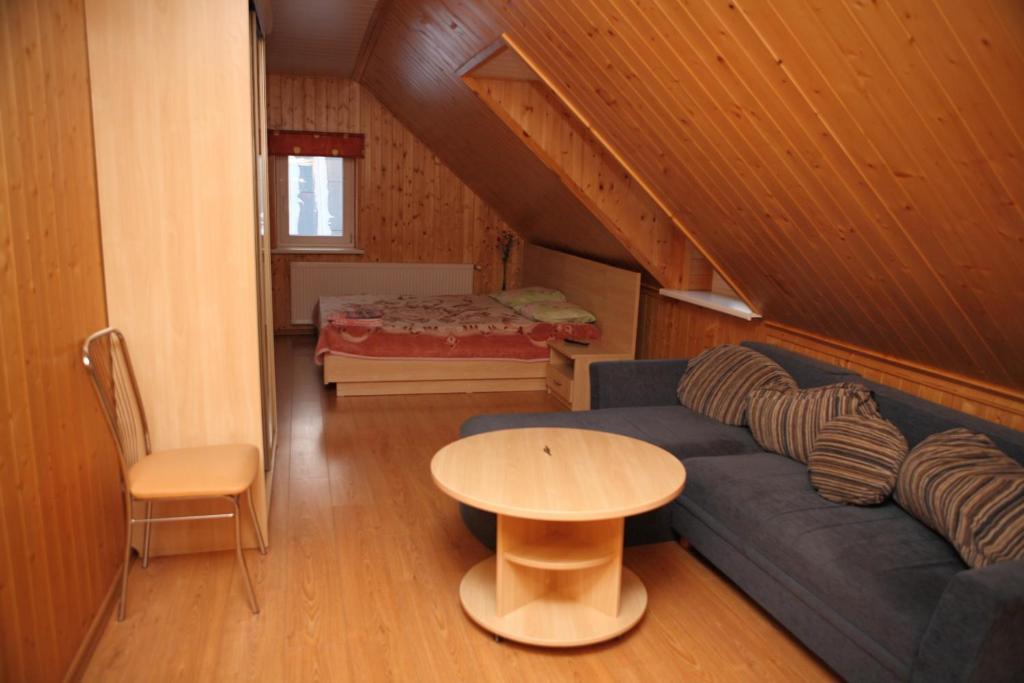 Двухместный (Двухместный номер с 1 кроватью и внешней ванной комнатой) хостела Algida House, Друскининкай