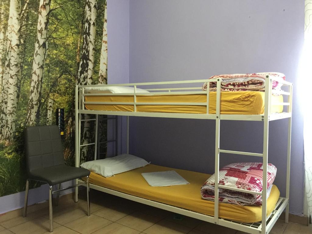 Номер (Кровать в общем 6-местном номере для мужчин и женщин) хостела Rome City Hostel, Рим