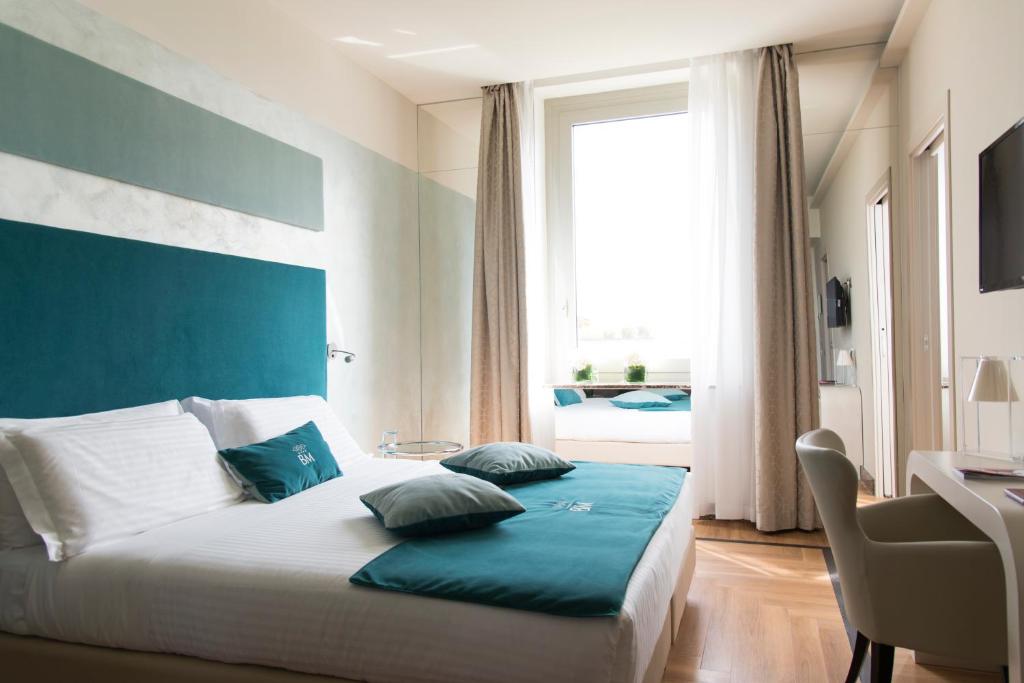 Двухместный (Двухместный номер Делюкс с 1 кроватью или 2 отдельными кроватями) отеля Bianca Maria Palace Hotel, Милан