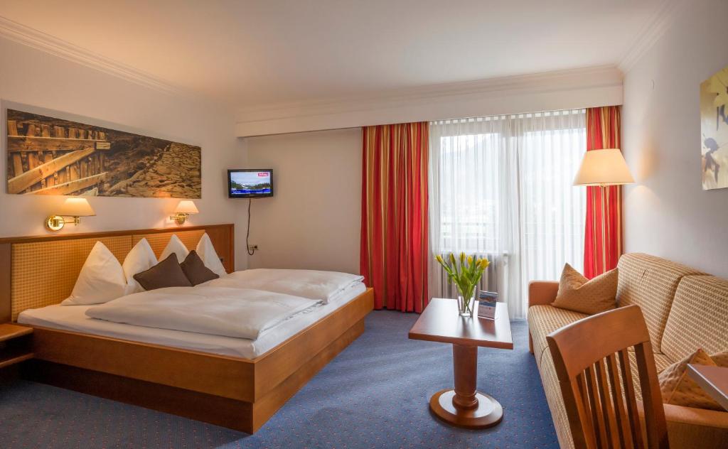 Двухместный (Стандартный двухместный номер с 1 кроватью) отеля Vital & Sporthotel Brixen, Бриксен-им-Тале