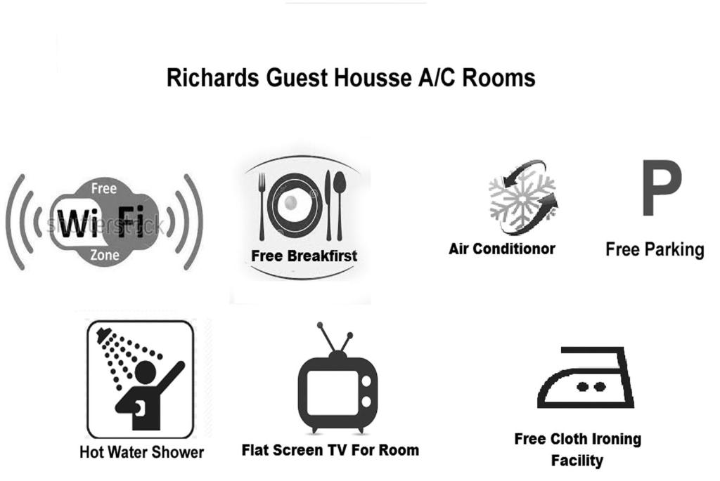 Трехместный (Трехместный номер «Комфорт») отеля Richards guest house, Курунегала