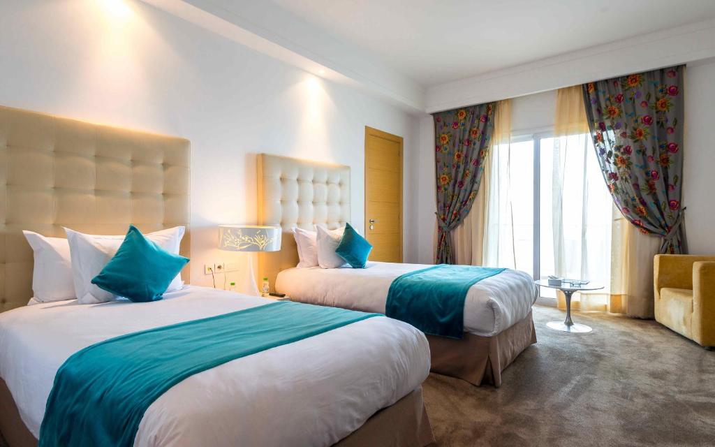 Двухместный (Двухместный номер Делюкс с 1 кроватью) отеля Hotel Farah Tanger, Танжер