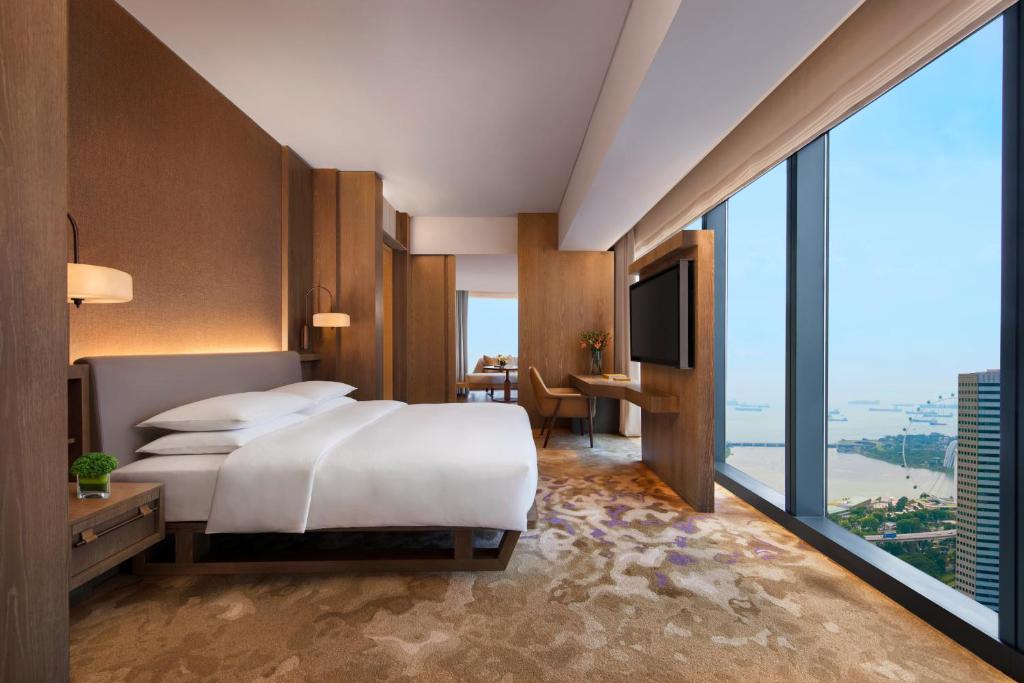 Сьюит (Люкс-студио Andaz с кроватью размера «king-size»), Andaz Singapore – A Concept by Hyatt