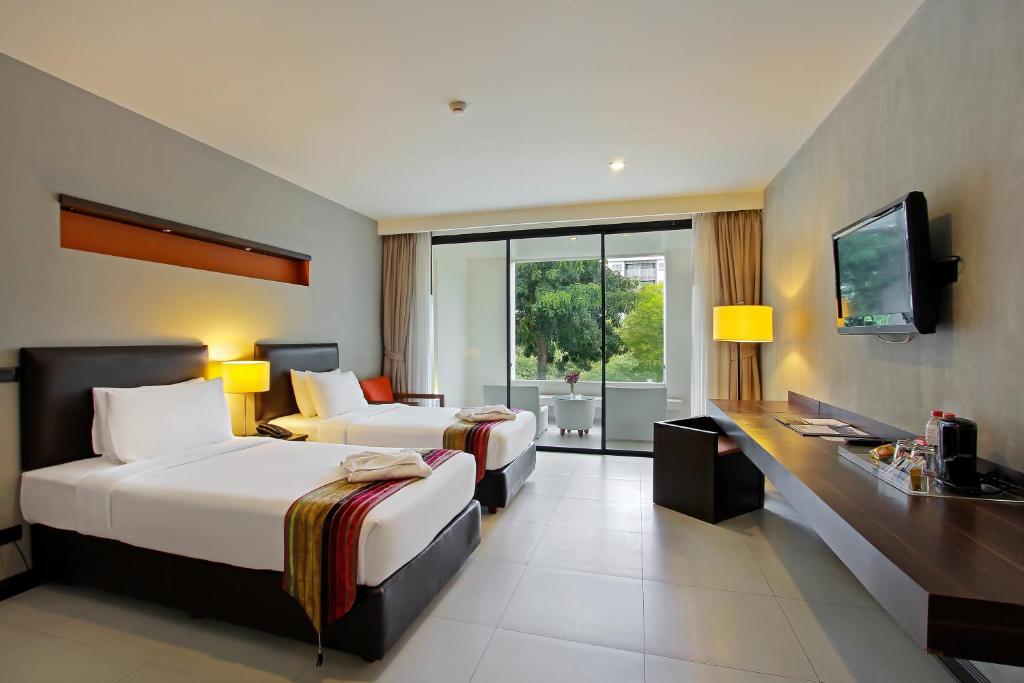 Двухместный (Двухместный номер Делюкс с 1 кроватью или 2 отдельными кроватями) отеля Hotel Serenity Hua Hin, Хуахин