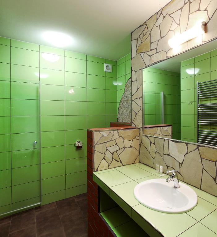 Двухместный (Двухместный номер с 1 кроватью и собственной ванной комнатой) отеля Hotel Vinopa, Густопече
