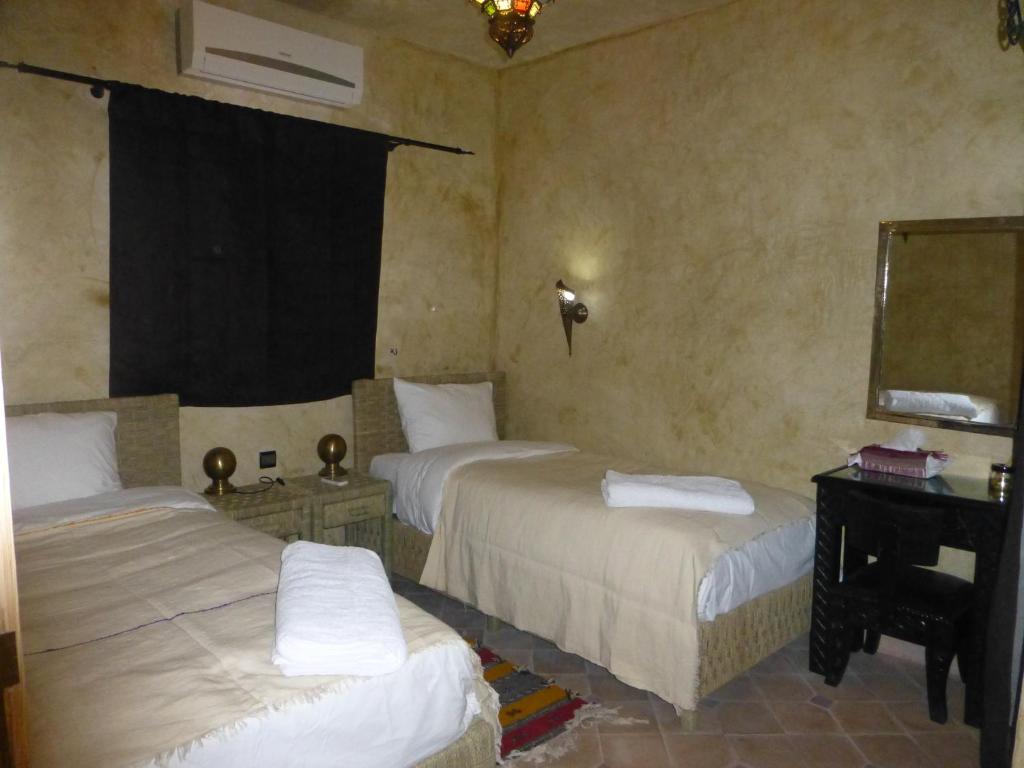 Двухместный (Классический двухместный номер с 1 кроватью) отеля Kasbah La Cigogne, Айт-Бен-Хадду