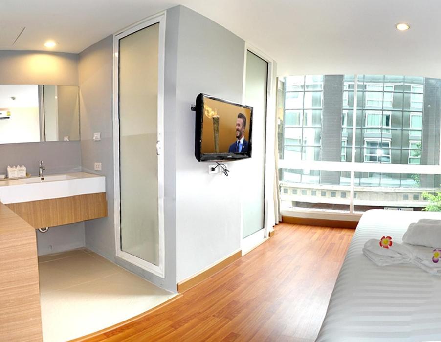 Двухместный (Двухместный номер Делюкс с 1 кроватью или 2 отдельными кроватями) отеля Nantra Sukhumvit 39, Бангкок