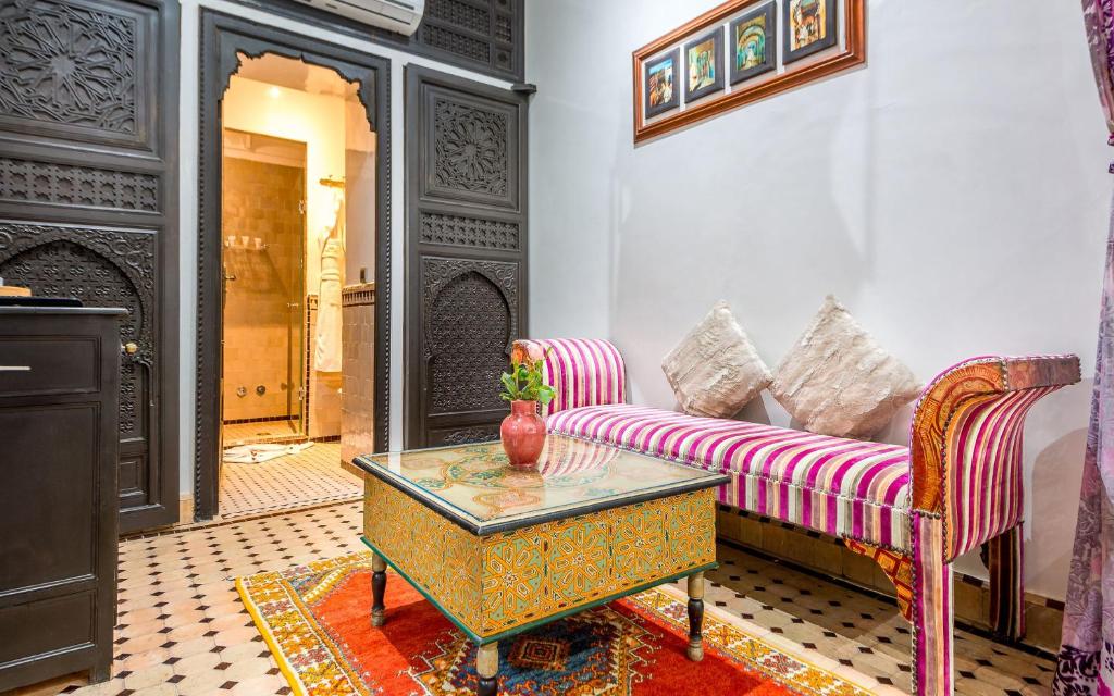 Двухместный (Двухместный номер Делюкс с 1 кроватью), Hôtel & Ryad Art Place Marrakech