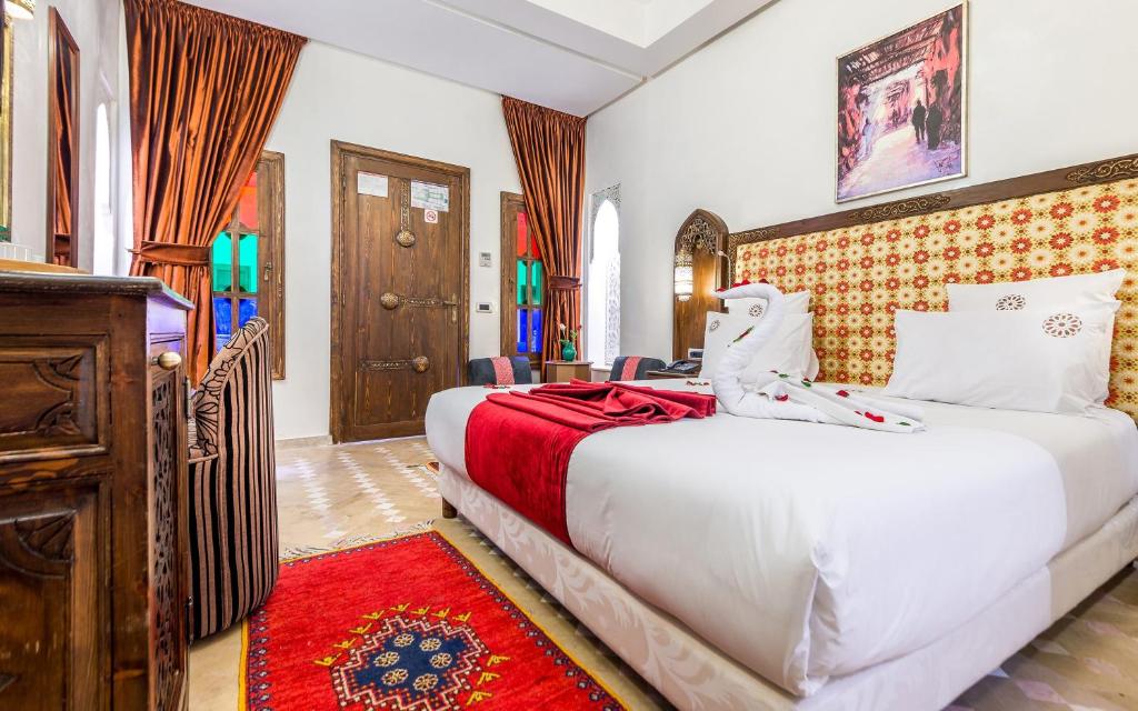 Двухместный (Двухместный номер Делюкс с 1 кроватью), Hôtel & Ryad Art Place Marrakech