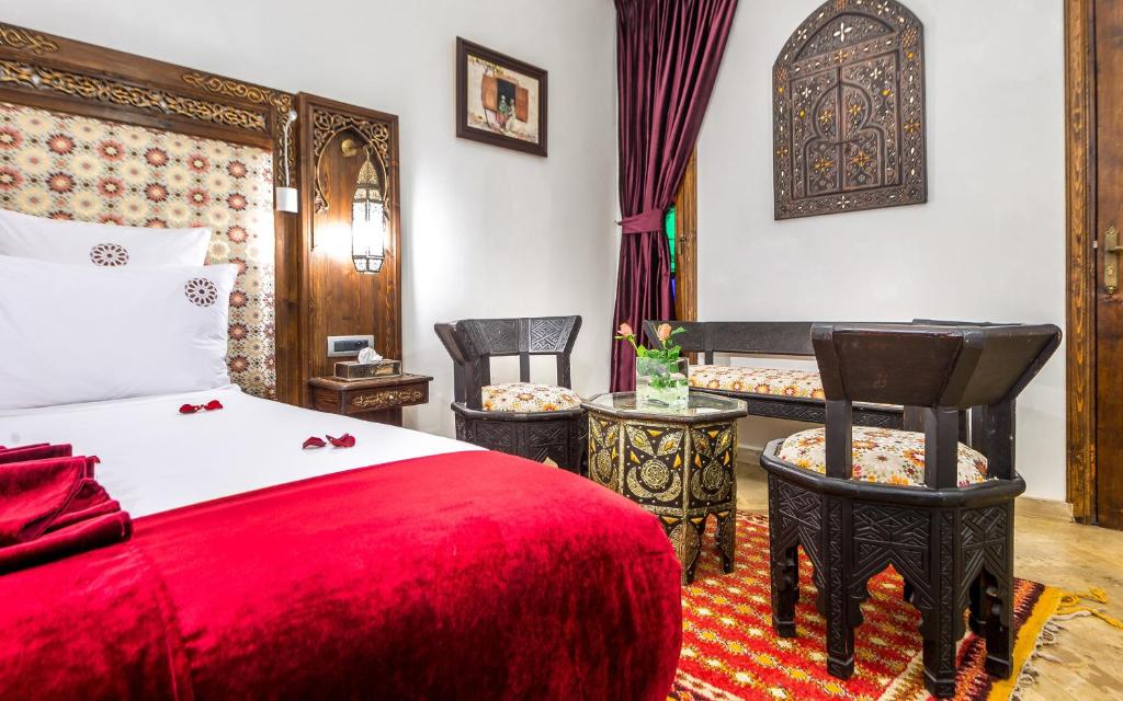 Двухместный (Двухместный номер Делюкс с 1 кроватью), Hôtel & Ryad Art Place Marrakech