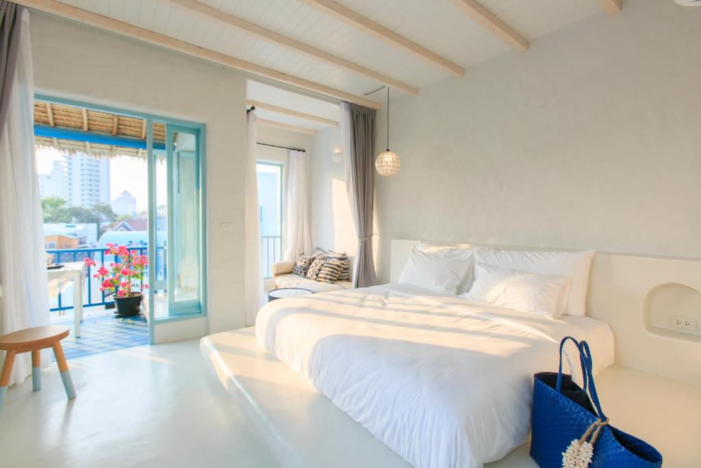Двухместный (Двухместный номер с 1 кроватью или 2 отдельными кроватями, вид на океан) курортного отеля Resort de Paskani, Хуахин
