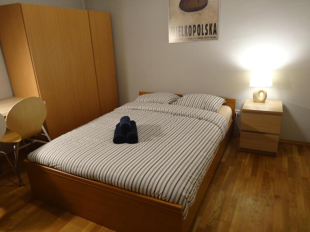 Двухместный (Двухместный номер с двуспальной кроватью и дополнительной кроватью) семейного отеля U Romana, Познань