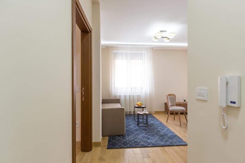 Апартаменты (Апартаменты с 1 спальней - двуспальная кровать), Prime Hotel Garni