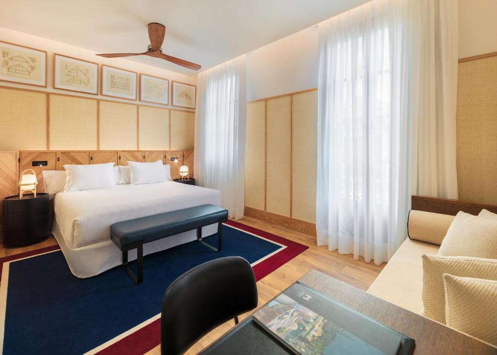Двухместный (Двухместный номер с 1 кроватью и красивым видом (2 взрослых +1 ребенок)) отеля H10 Madison 4* Sup, Барселона