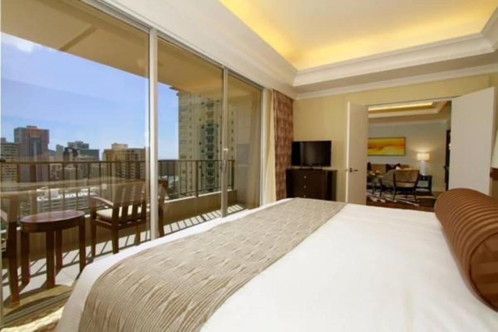 Четырехместный (Люкс с 1 спальней), Wyndham Vacation Resorts Royal Garden at Waikiki