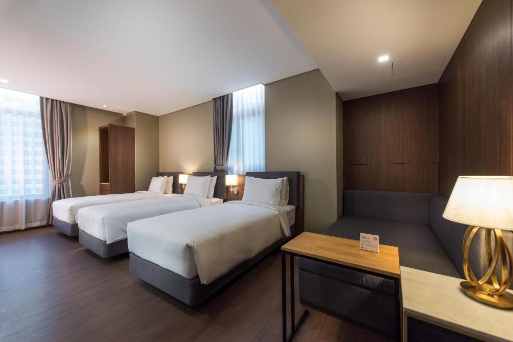 Трехместный (Трехместный номер Делюкс), ENA Suite Hotel Namdaemun