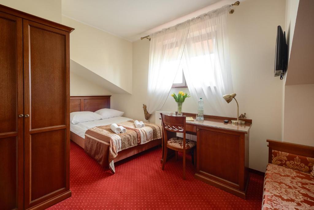 Двухместный (Двухместный номер с 1 кроватью или 2 отдельными кроватями) апарт-отеля Dworek Vesaria, Люблин