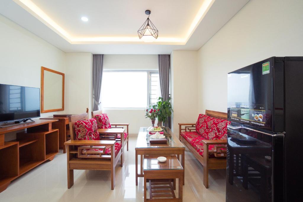 Семейный (Семейный люкс) отеля Vinh Hoang Hotel, Донгхой