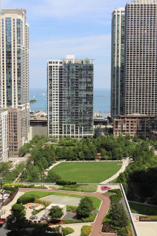 Двухместный (Номер Делюкс с кроватью размера «king-size»), Fairmont Chicago Millennium Park