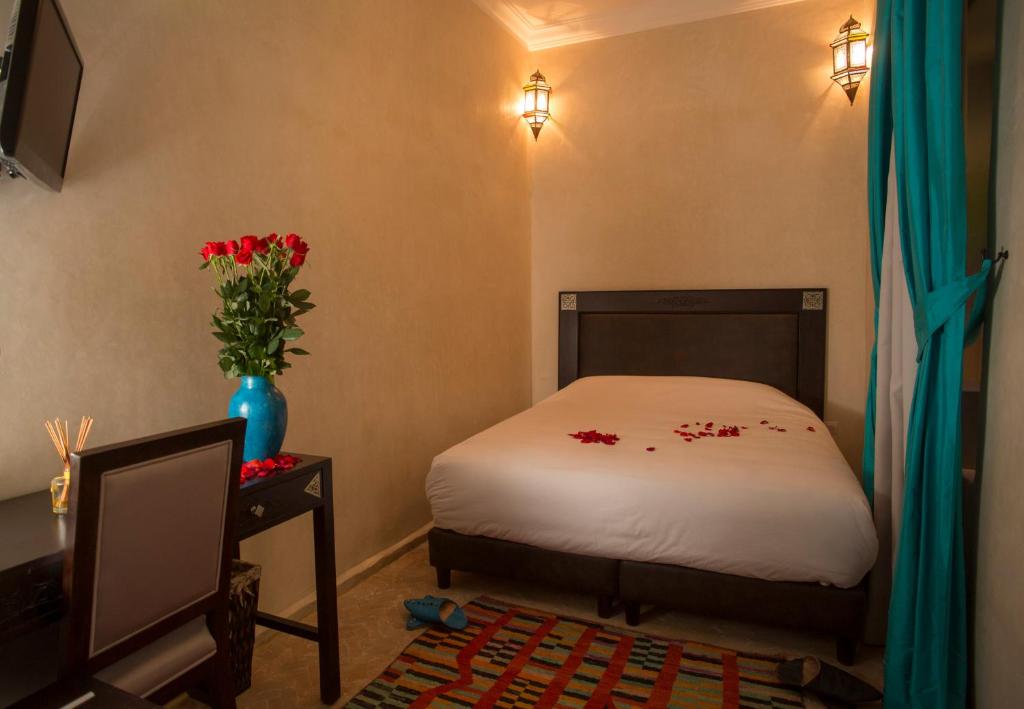 Двухместный (Стандартный двухместный номер с 1 кроватью) отеля Riad Rose Du Desert, Марракеш