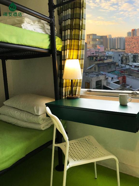 Двухместный (Спальное место «Комфорт» на двухъярусной кровати - Ванная комната в номере) гостевого дома Yesinn @YMT, Гонконг (город)