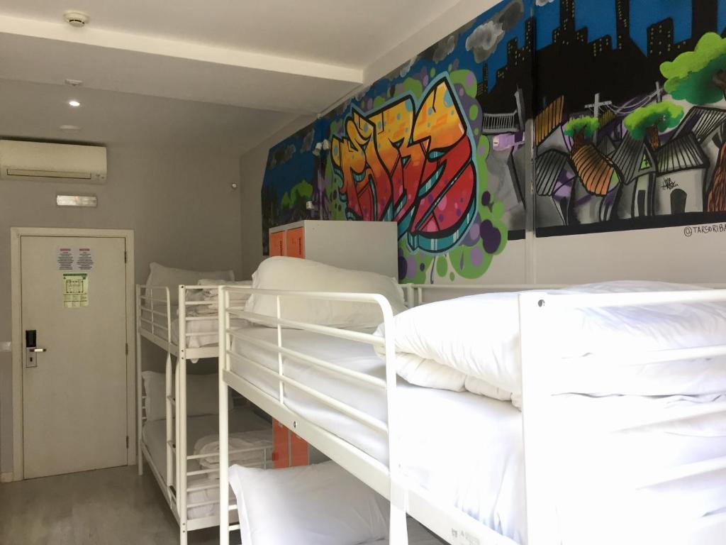 Номер (Кровать в общем четырехместном номере для женщин), Golden Tram 242 Lisbonne Hostel