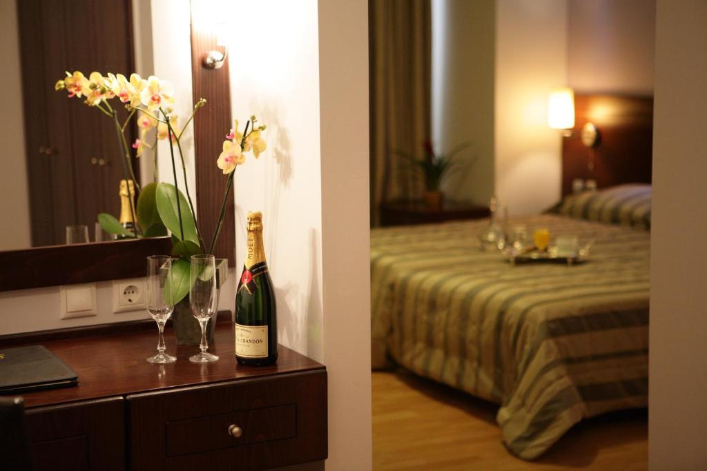 Двухместный (Стандартный двухместный номер с 1 кроватью) отеля Flisvos Hotel, Нафпактос