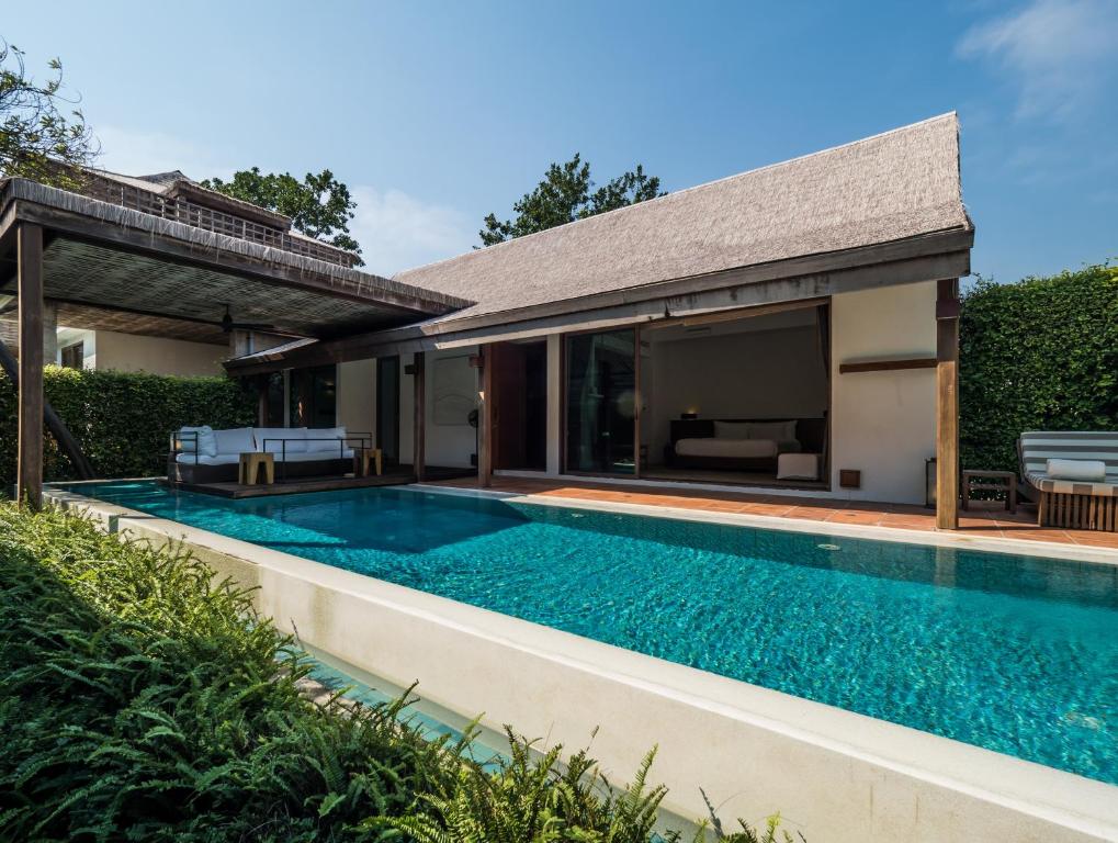 Вилла (Пляжная вилла La Canna с бассейном), Курортный отель Putahracsa Hua Hin Resort