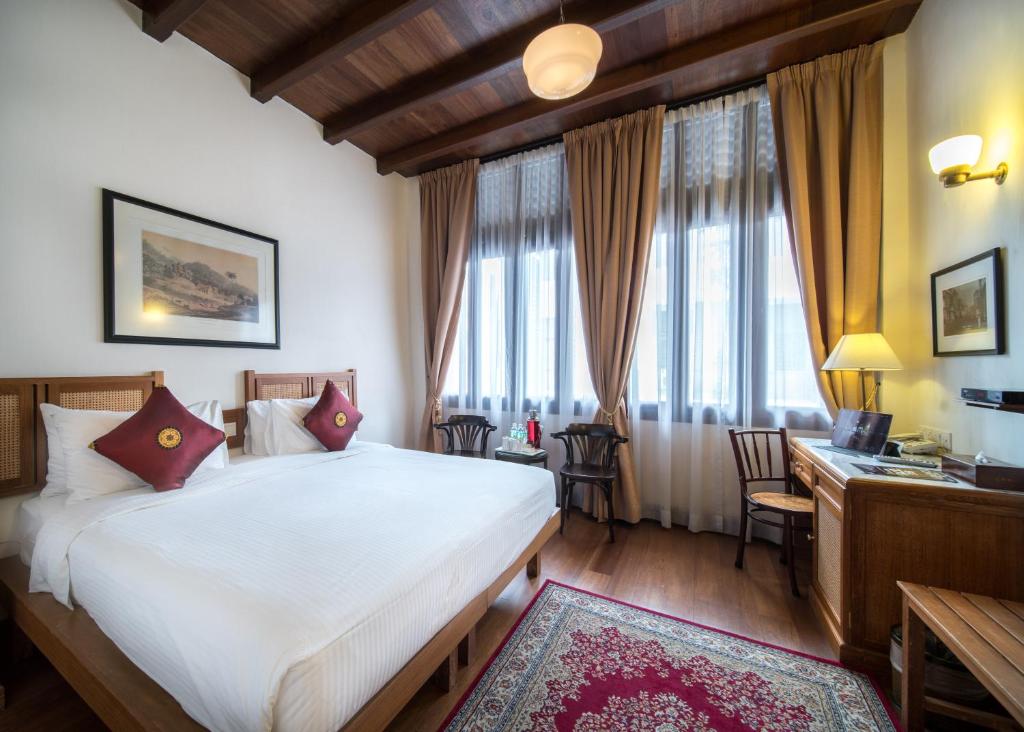 Двухместный (Улучшенный двухместный номер с 1 кроватью) отеля Nam Keng Hotel Penang, Джорджтаун