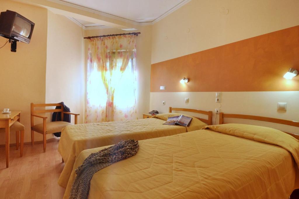 Двухместный (Двухместный номер эконом-класса с 1 кроватью или 2 отдельными кроватями) отеля Hotel Atlantis, Керкира