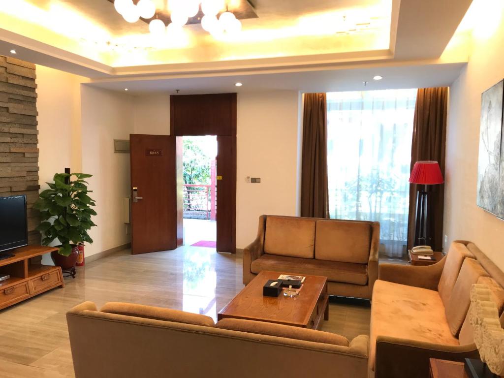 Сьюит (Двухуровневый люкс с 3 спальнями), Guangzhou Baiming Fangyuan Apartment