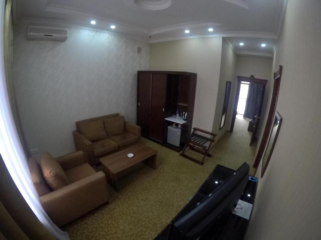 Двухместный (Двухместный номер Делюкс с 1 кроватью) отеля Премьер, Баку