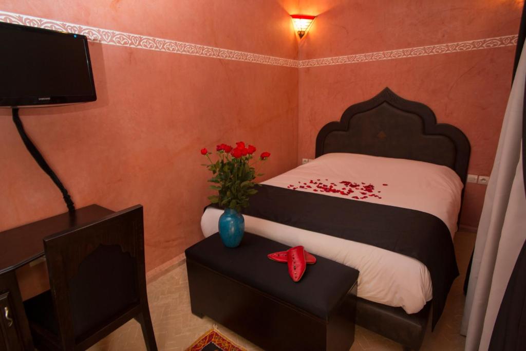Двухместный (Улучшенный двухместный номер с 1 кроватью) отеля Riad Rose Du Desert, Марракеш