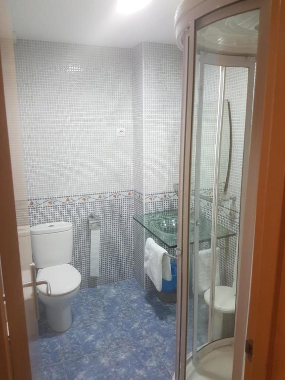 Двухместный (Двухместный номер с 1 кроватью) гостевого дома La Perla Guest House with bathroom, Сарагоса