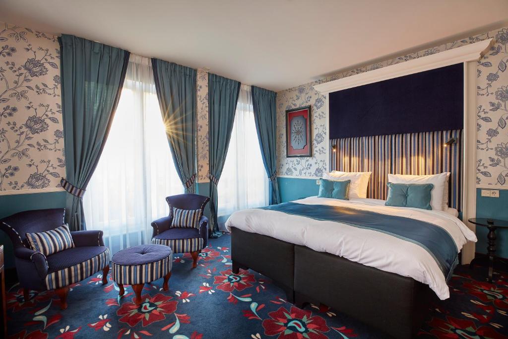 Двухместный (Роскошный двухместный номер с 1 кроватью) отеля Carlton Ambassador Hotel, Гаага