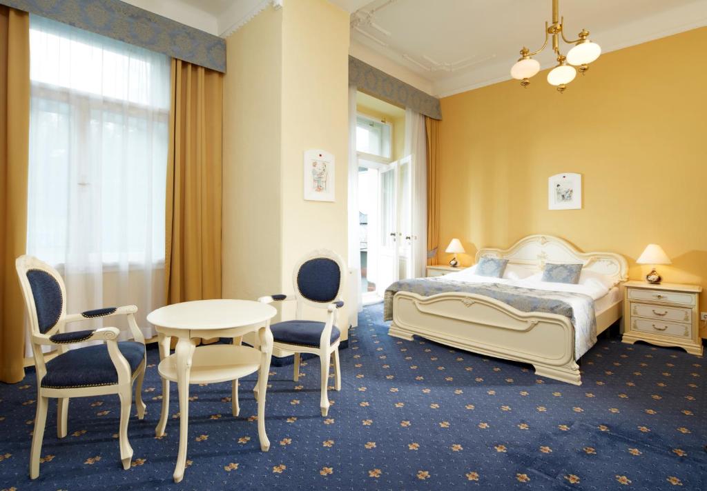 Двухместный (Двухместный номер Делюкс с 1 кроватью) отеля Orea Palace Zvon, Марианские Лазне