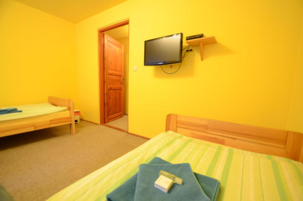 Двухместный (Двухместный номер с 2 отдельными кроватями и собственной ванной комнатой) гостевого дома Salas-Partizanske, Пьештяни