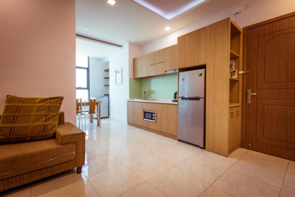 Апартаменты (Апартаменты с 2 спальнями и видом на море), Nha Trang Beach Apartments