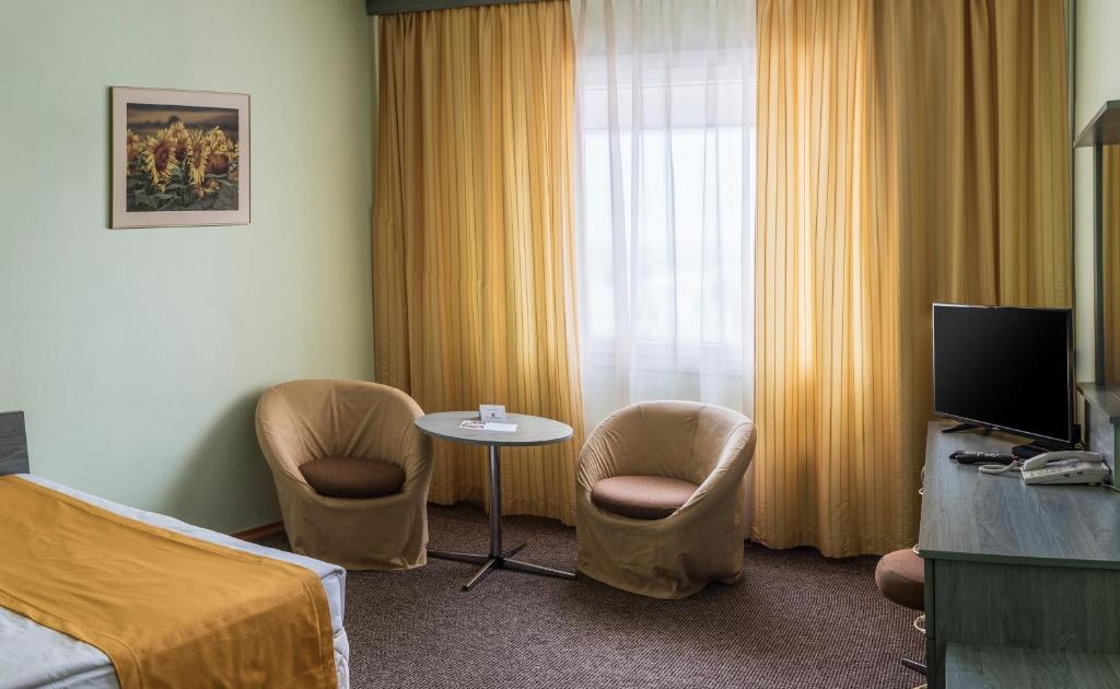 Одноместный (Стандартный одноместный номер) отеля Hotel Balkan, Плевен