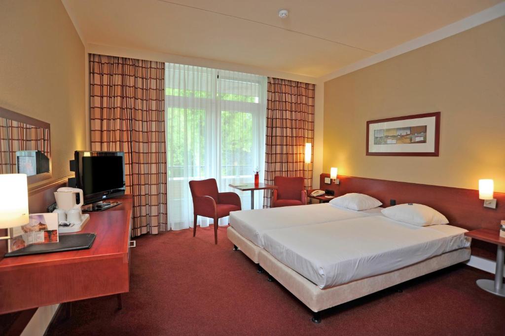 Двухместный (Двухместный номер с 1 кроватью - Подходит для гостей с ограниченными физическими возможностями) отеля Fletcher Parkhotel Val Monte, Неймеген