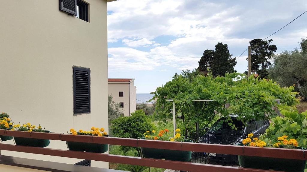 Студио (Номер-студио с балконом и видом на сад) апартамента Gregovic Family Apartments, Петровац