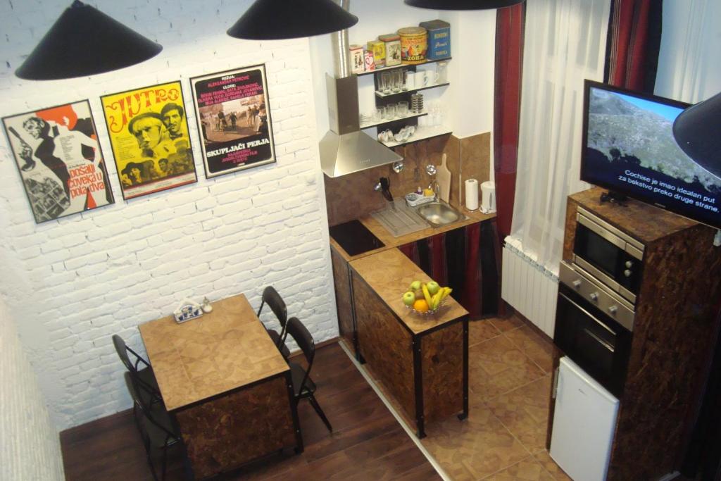 Апартаменты (Двухуровневые апартаменты), Authentic Belgrade Centre Hostel