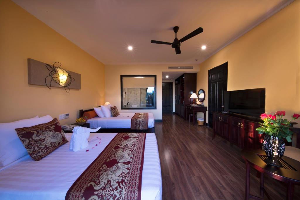 Двухместный (Двухместный номер Делюкс с 1 кроватью или 2 отдельными кроватями) курортного отеля Seahorse Resort & Spa, Фантхьет