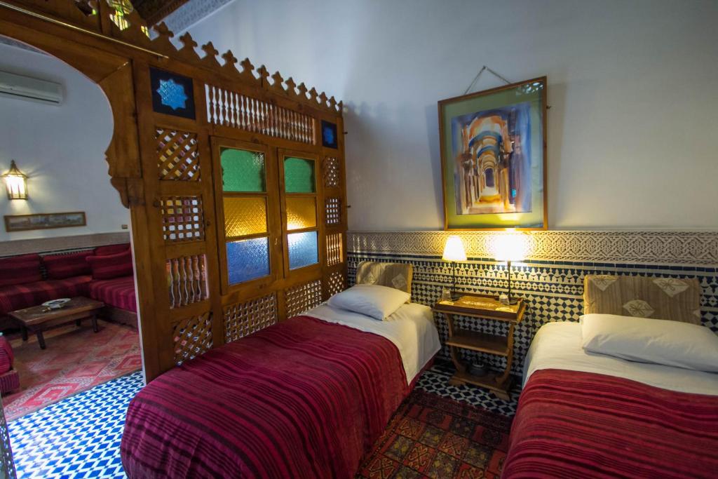 Двухместный (Двухместный люкс с 2 отдельными кроватями), Riad Dar Cordoba