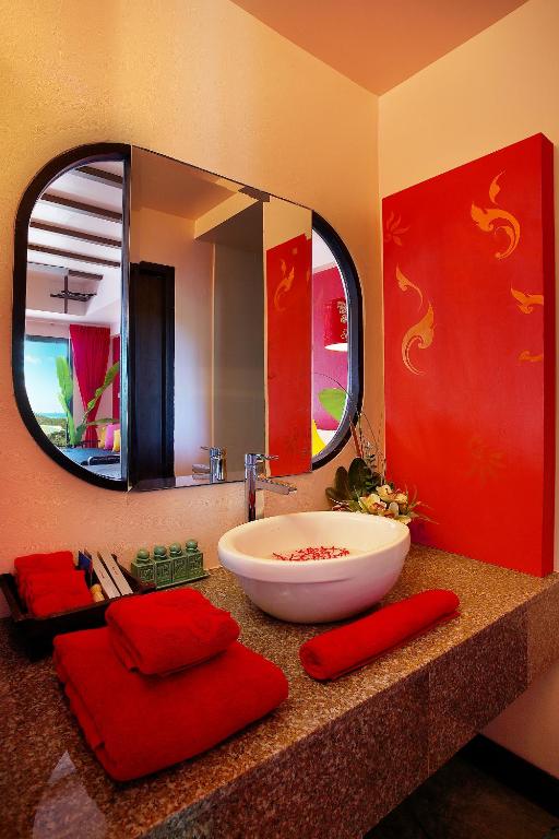 Двухместный (Двухместный номер Делюкс с 1 кроватью или 2 отдельными кроватями и видом на море) курортного отеля Krabi Cha-Da Resort, Краби