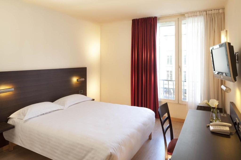 Двухместный (Стандартный двухместный номер с 1 кроватью) отеля Hôtel Oceania Brest, Брест (Бретань)