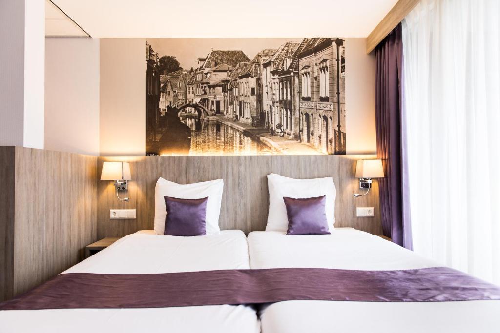 Двухместный (Улучшенный двухместный номер с 2 отдельными кроватями) отеля Best Western City Hotel Woerden, Утрехт