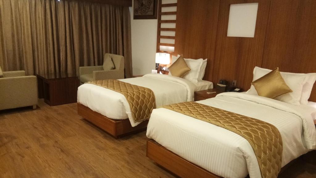 Двухместный (Стандартный двухместный номер с 1 кроватью) отеля Hotel Karthika Park, Тривандрум