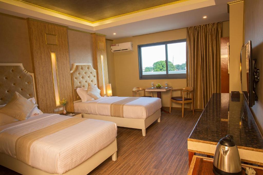 Двухместный (Двухместный номер Делюкс с 2 отдельными кроватями) отеля Appleton Boutique Hotel Cebu, Мактан