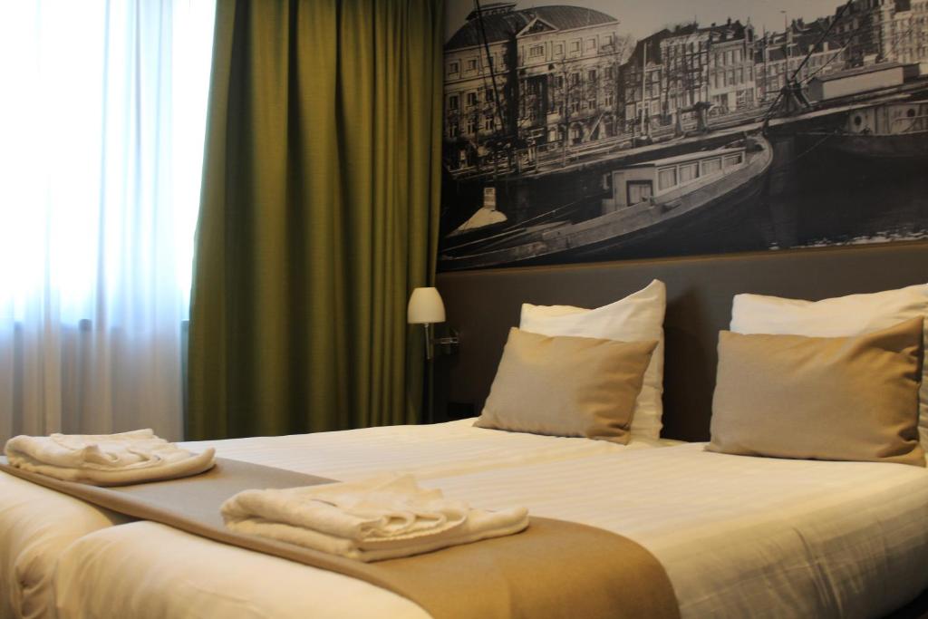 Двухместный (Двухместный номер Делюкс с 1 кроватью или 2 отдельными кроватями) отеля Royal Amsterdam Hotel, Амстердам